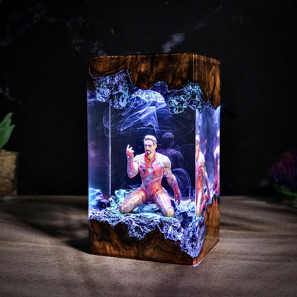 ZuriArt - Iron Man Lamp