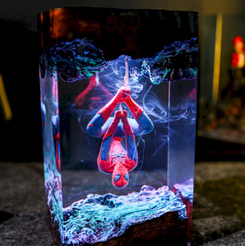 ZuriArt - Amazing SpiderMan Lamp